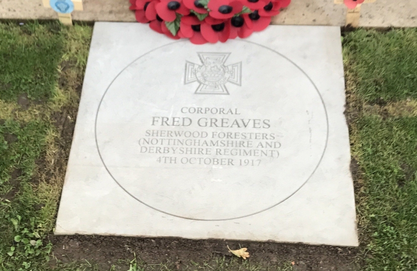 Fred Greaves Memorial Stone