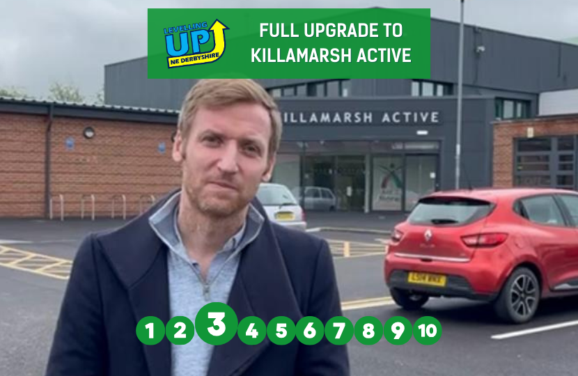 Project 3: Full Upgrade to Killamarsh Active