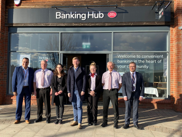 Clay Cross Banking Hub opening